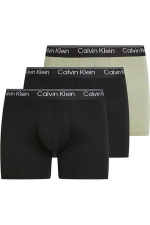 Calvin Klein Blue Micro Stretch Boxer Briefs 3 Pack xlarge