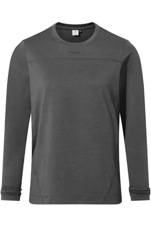 Tog 24 Grey Womens Blakely Tech Long Sleeve Top AU 10