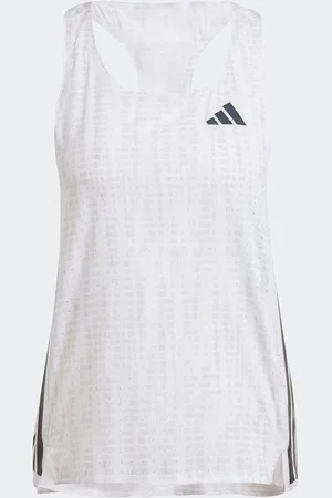 adidas White Adizero Vest