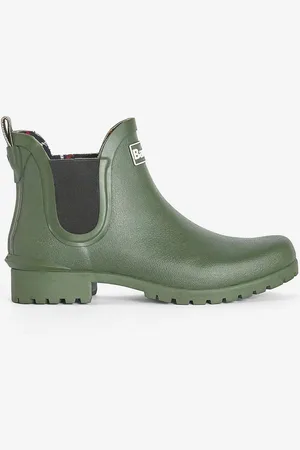 Barbour Green Wilton Chelsea Wellington Boots AU 5 (EU 35.5)