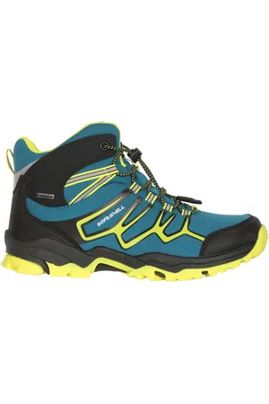 Mountain Warehouse Blue Kids Softshell Walking Boots US 4 (UK 3)
