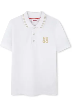 HUGO BOSS Square Chest Logo Short Sleeve Polo Shirt 10 Years (140cm)