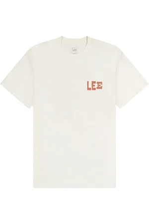 Lee Cream Relaxed Graphic T-Shirt S