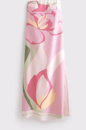 Abercrombie & Fitch Strapless Slip Floral Maxi Dress small