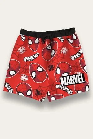 Brand Threads Spiderman Swim Shorts 6