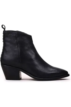 Moda In Pelle Maevie Pointed Side Zip Western Boots Stud Back Detail AU 8 (EU 39)