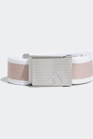 adidas Reversible Striped Webbing White Ground Belt One
