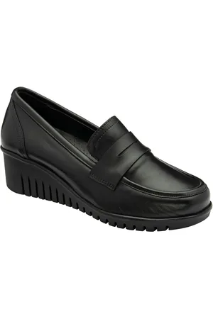 Lotus Leather Slip-On Wedge Shoes AU 5 (EU 36)