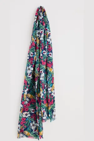 Seasalt Cornwall Blue/Green Multi Summer Scarf One