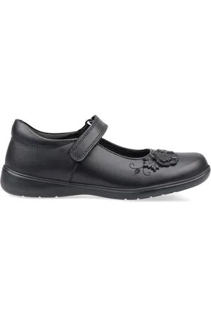 Start Rite Wish Rip-Tape Leather Pretty School Shoes F & G Fit AU 9.5 F (EU 27.5)