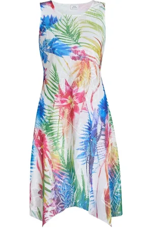 Gina Bacconi Eliza Sleevelss Asymmetric Hem Dress xlarge