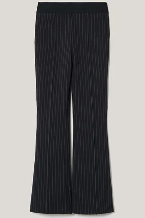 Jigsaw Blue Ponte Kickflare Trousers S