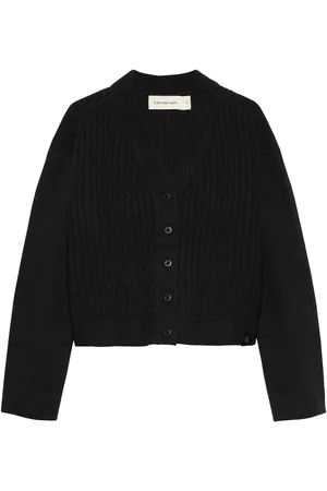 Calvin Klein Black Mock Neck Ribbed Cardigan 10 Years (140cm)