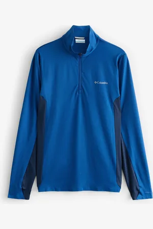 Columbia Three Pitch Half Zip Black Sweatshirt L