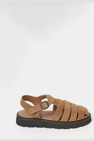 Fat Face FatFace Elodie Tan Brown Fisherman Sandal AU 9 (EU 41)