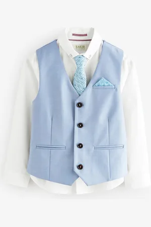 Ted Baker Waistcoat Shirt And Tie Set 9 Years (134cm)