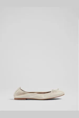 LK Bennett Trilly Leather Ballet Pumps AU 8 (EU 39)