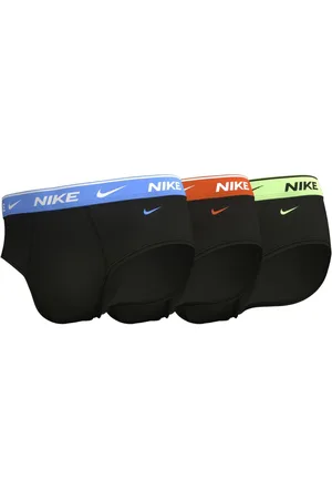 Nike Black Hip Briefs 3 Pack L