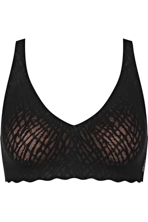 Sloggi ZERO Feel Bliss Soft Black Bra XL