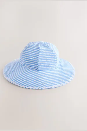 Next Blue/White Stripe Swim Hat (3mths-10yrs) 3