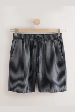 Next 100% Cotton Stripe Drawstring Waist Shorts XL