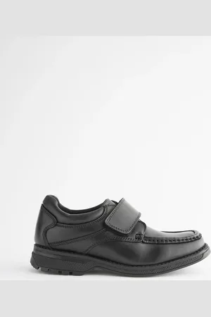 Next Leather Touch Fastening School Shoes US 4 (UK 3)