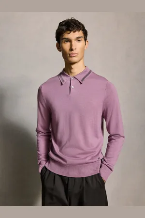 Paul Smith Knitted Polo Shirt M