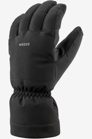 DECATHLON Adult Ski 500 Black Gloves S