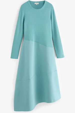 Jigsaw Knit And Jersey Dress XL