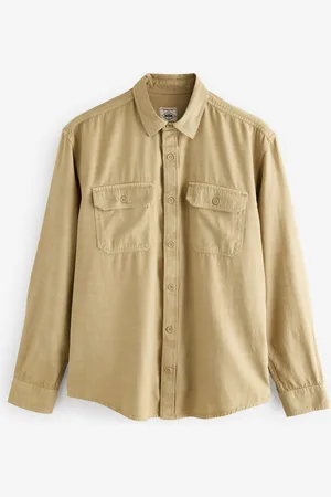 Next Cotton Tencel Blend Long Sleeve Shirt XXL