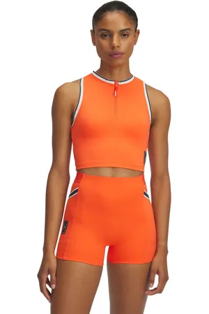 Under Armour Orange Run 96 Tank XS