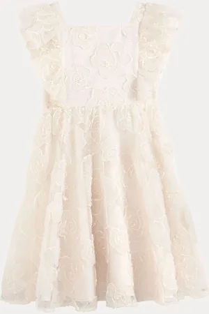 Phase Eight Rosa Lace Appliqué Smock Dress 11