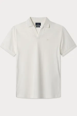 Hackett Soft Jersey Polo Shirt With Open Collar 3XL