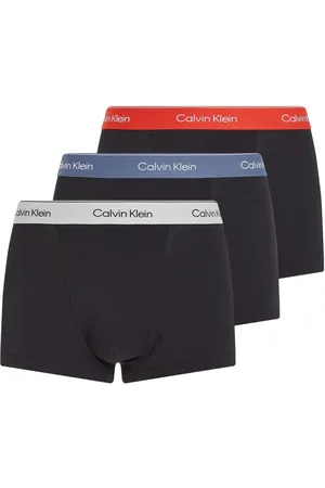 Calvin Klein Black Relaxed Icon Stretch Trunks 3 Pack xlarge