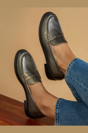 JONES BOOTMAKER Sabra Heeled Slip-On Shoes AU 6 (EU 37)