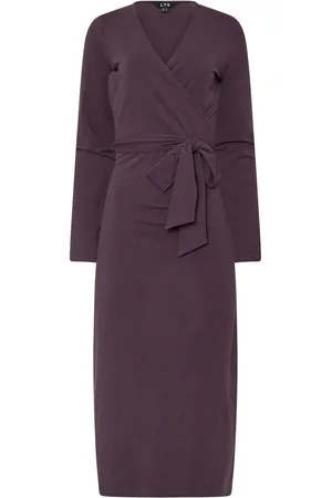 Long Tall Sally Wrap Midi Dress AU 12 Tall