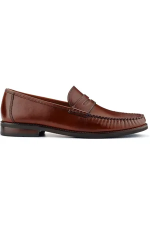 JONES BOOTMAKER Quennell Leather Penny Loafers AU 11 (EU 45)