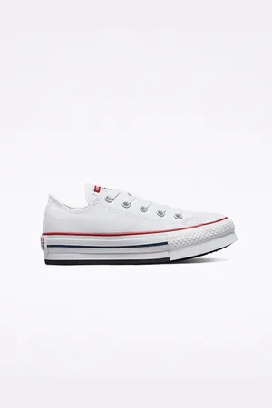 Converse White Eva Lift Chuck Ox Junior Trainers AU 10.5 (EU 28)