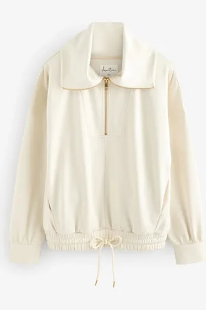 Next Stone Modal Blend Half Zip Top medium