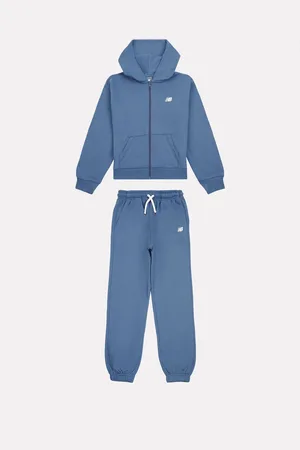 New Balance Blue Kids Small Logo Zip and Joggers Set 14