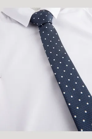Next Navy Blue/White Tie (1-16yrs) 10