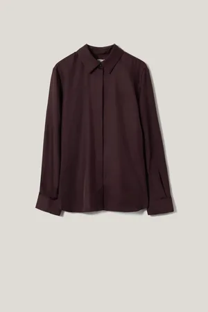 Jigsaw Silk Twill Shirt AU 10