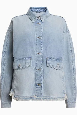 AllSaints AllSaints Blue Hettie Denim Shacket small