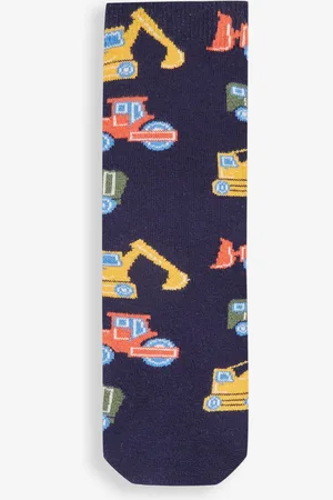 JoJo Maman Bébé Navy Blue Welly Socks One