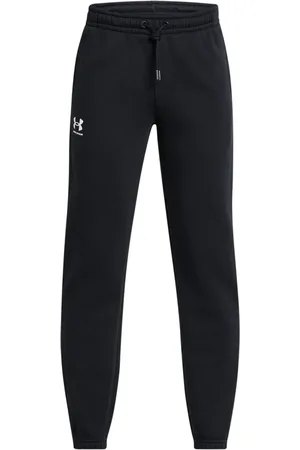 Under Armour Black Icon Taped Fleece Joggers 11