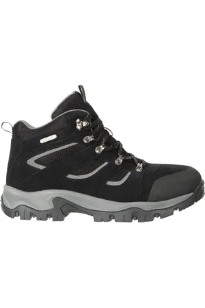 Mountain Warehouse Black Voyage Mens Waterproof Walking Boots AU 12 (EU 47)