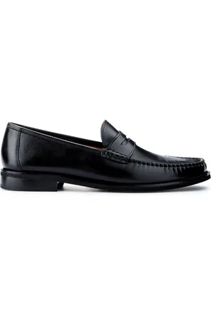 JONES BOOTMAKER Quennell Leather Penny Loafers AU 10 (EU 44)