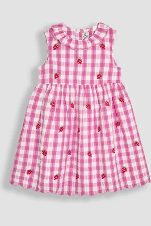 JoJo Maman Bébé Embroidered Summer Dress 3