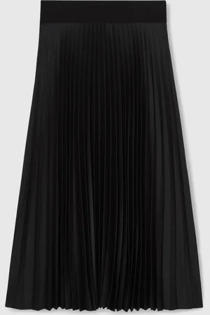 Reiss Seren Pleated Midi Skirt 10