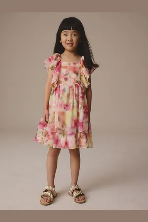 Next Printed Chiffon Dress (3-16yrs) 7 Years (122cm)